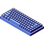 blue keyboard